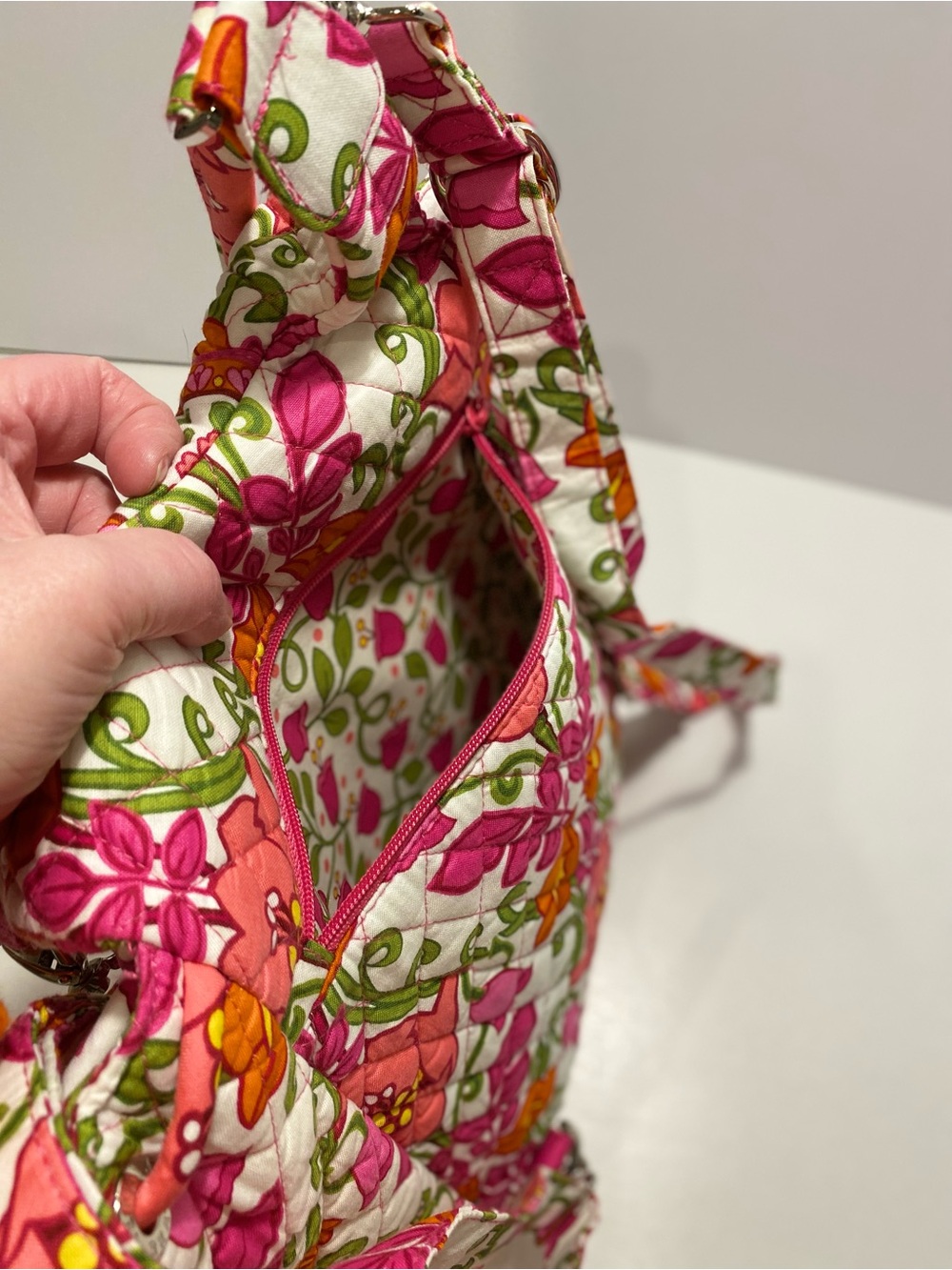 Vera Bradley Backpack/Crossbody in Lilli Belle NWOT RARE VINTAGE - Picture 11 of 11